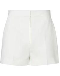 Fendi - Cotton And Linen Shorts - Lyst