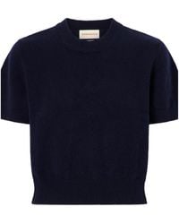 &Daughter - Wool Short-Sleeved Sweater - Lyst