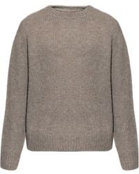 AllSaints - Saku Crew Neck Knitted Sweater - Lyst