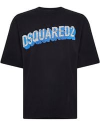 DSquared² - Cotton Crewneck Shortsleeve Tshirt - Lyst