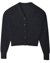 Jacquemus - Logo Embroidered V-Neck Cardigan - Lyst