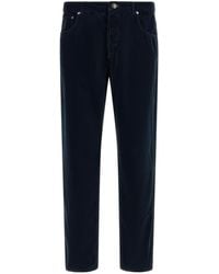 Brunello Cucinelli - Corduroy Straight-Leg Trousers - Lyst