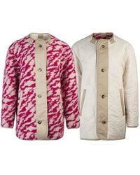 Isabel Marant - Long-Sleeved Reversible Coat - Lyst