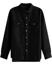 Rick Owens - Long-Sleeve Shirt-Style Jacket - Lyst