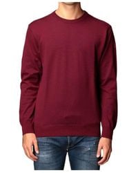 Paul & Shark - Round-Necked Logo Pullover - Lyst