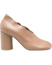 MM6 by Maison Margiela - Leather Pumps - Lyst