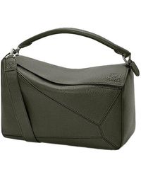 Loewe - Large Puzzle Leather Shoulder Bag - Lyst