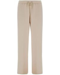 Herno - Matte Crepe Satin Trousers - Lyst