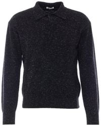AURALEE - Cashmere Nep-Knit Sweater - Lyst