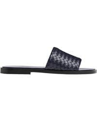 Bottega Veneta - Elio Slip-On Sandals - Lyst
