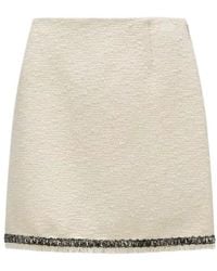 Moncler - Tweed Mini Skirt - Lyst
