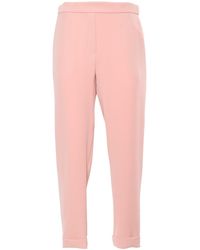 P.A.R.O.S.H. - Tapered Elastic-Waist Pants - Lyst