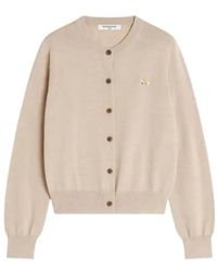 Maison Kitsuné - Maison Kitsuné Fox Patch Button Cardigan - Lyst
