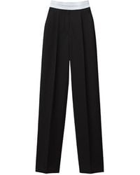 Alexander Wang - Tailored Pleated Trousers - Lyst