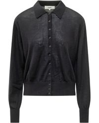 Ba&sh - Boston Buttoned Collar Cardigan - Lyst