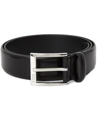 BOSS - Boss Logo Engraved Belt - Lyst