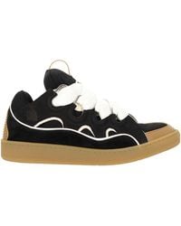 Lanvin - Curb Low-Top Sneakers - Lyst
