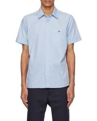 Vivienne Westwood - Logo Embroidered Shirt - Lyst