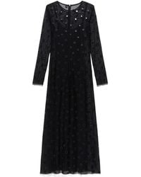 MAX&Co. - Polka-Dot Tulle-Jersey Dress - Lyst