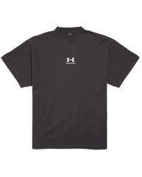 Balenciaga - X Under Armour Washed Oversized T-Shirt - Lyst