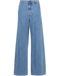 DARKPARK - Iris Mid-Rise Wide-Leg Jeans - Lyst