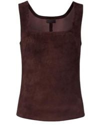 Stouls - Edie Suede Tank Top - Lyst