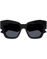 Gucci - Eyewear Geometric Logo-Detail Sunglasses - Lyst