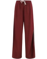 Brunello Cucinelli - Cotton-Blend Track Pants - Lyst