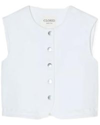 Closed - Buttoned Vest - Lyst