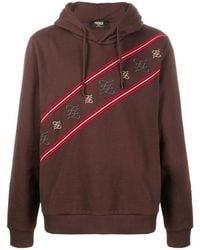 Fendi - Ff Pattern Embroidered Sweater - Lyst