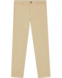 BOSS - Simplecut Khaki Trousers - Lyst