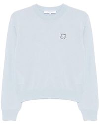 Maison Kitsuné - Maison Kitsuné Bold Fox Head Patch Regular Jumper - Lyst