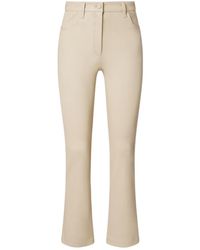 JOSEPH - Leather Bootcut Pants - Lyst