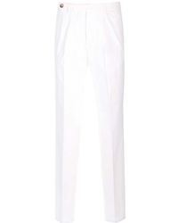 Brunello Cucinelli - Tailored Straight-Leg Trousers - Lyst