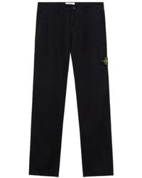 Stone Island - Regular-Fit Chino Trousers With Snap-Flap Pocket - Lyst