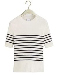 Dior - Iviera Short-Sleeved Fitted Sweater - Lyst