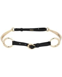 Rabanne - Ring Leather Belt - Lyst