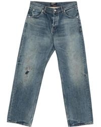 Enfants Riches Deprimes - Enfants Riches Déprimés Distressed Straight-Leg Jeans - Lyst