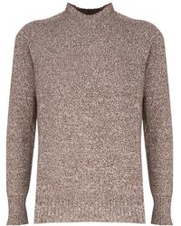 Malo - Mock Neck Sweater - Lyst