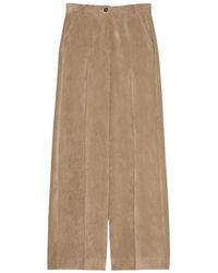 iBlues - Straight-Leg Casual Trousers - Lyst