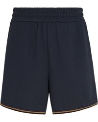 Fendi - Elastic-Waist Shorts - Lyst