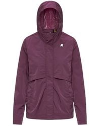 K-Way - Hooded Jacket - Lyst