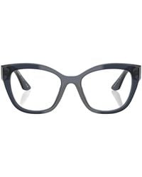Miu Miu - Eyewear Square-Frame Glasses - Lyst