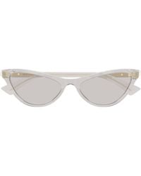 Bottega Veneta - Eyewear Classic Cat Eye Sunglasses - Lyst