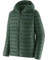 Patagonia - Down Sweater Hooded Down Jacket - Lyst