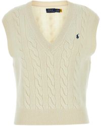Polo Ralph Lauren - Sleeveless Knitted Sweater - Lyst