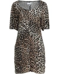 Ganni - Mini Dress - Lyst