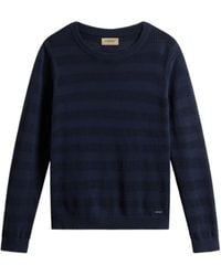 Woolrich - Logo Embroidered Crewneck Jumper - Lyst