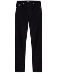 Versace Jeans Couture - Couture Logo Patch Skinny Jeans - Lyst