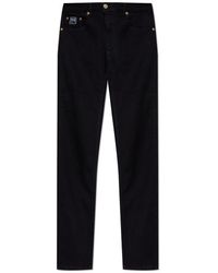 Versace Jeans Couture - Couture Logo Patch Skinny Jeans - Lyst